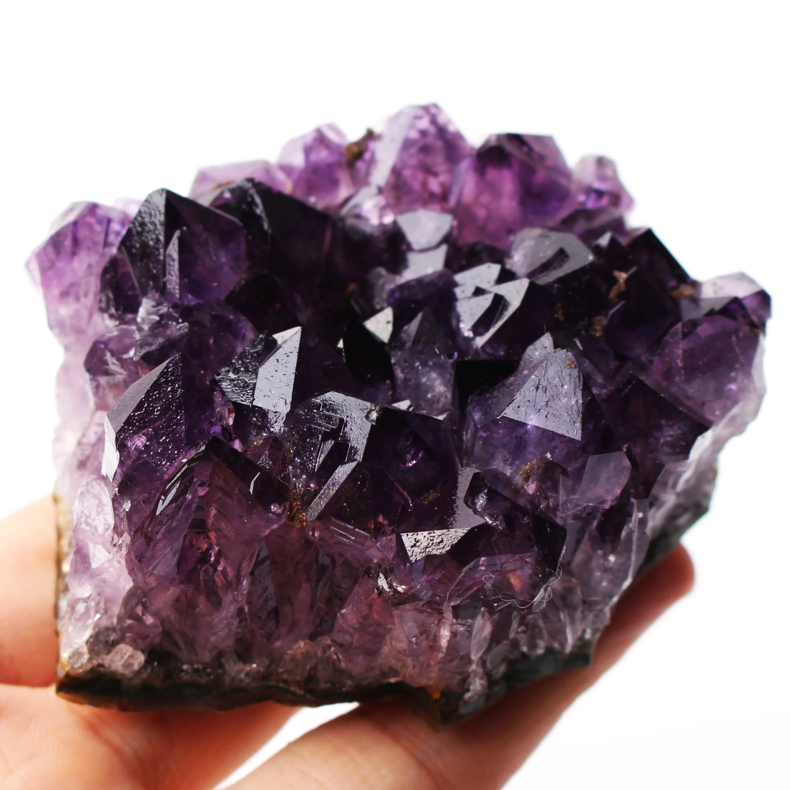 1PC Natural Raw Amethyst Quartz Geode Druzy Crystal Cluster Healing Specimen Decor 1PC Natural Raw Amethyst Quartz Geode Druzy Crystal Cluster Healing Specimen Decor