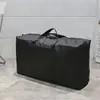 Unisex Thin Folding Luggage Bag Big Capacity Wearable Duffle Bag Casual Light Men Handbag Weekender Oxford Clothing Storage Bags 2
