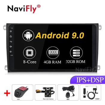 

Octa Core 4G RAM 64G ROM Car Multimedia player for Porsche Cayenne Bluetooth Radio RDS Steering wheel