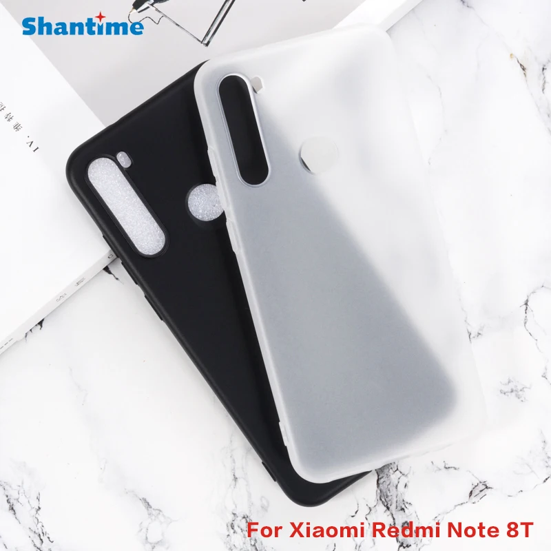 Силиконовый защитный чехол для Xiaomi Redmi Note 8T мягкий из ТПУ|Бамперы| |