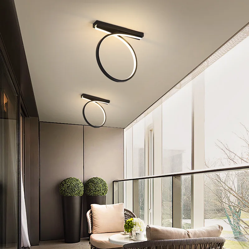 

Nordic modern simple corridor led ceiling lamp corridor porch lamp sun table lamp stair hall lamp household lamp