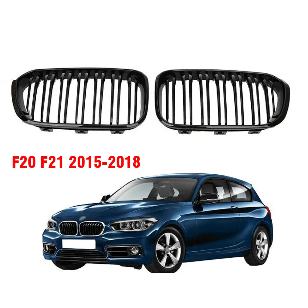 

Ricoy Gloss Black For BMW F20 F21 120i 118i 116i 116d M135i M140i 2015 2016 2017 2018 Hatchback Sport Kidney Grill Grille