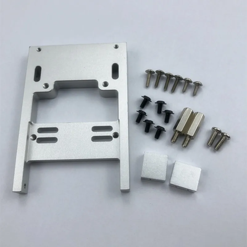 

Metal Steering Gear Mount 9/12/17g Servo Fixed Seat Bracket Rudder Cabin Solve Servo Short Arm for RC WPL Gaz Ural Military Car