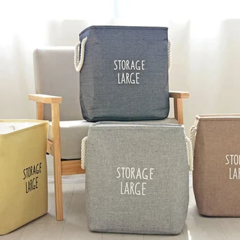 

Large Waterproof Square Laundry Basket Washing Clothes Storage Bag Basket Storage for Toy Basket Bags Laundry Hamper Organizer