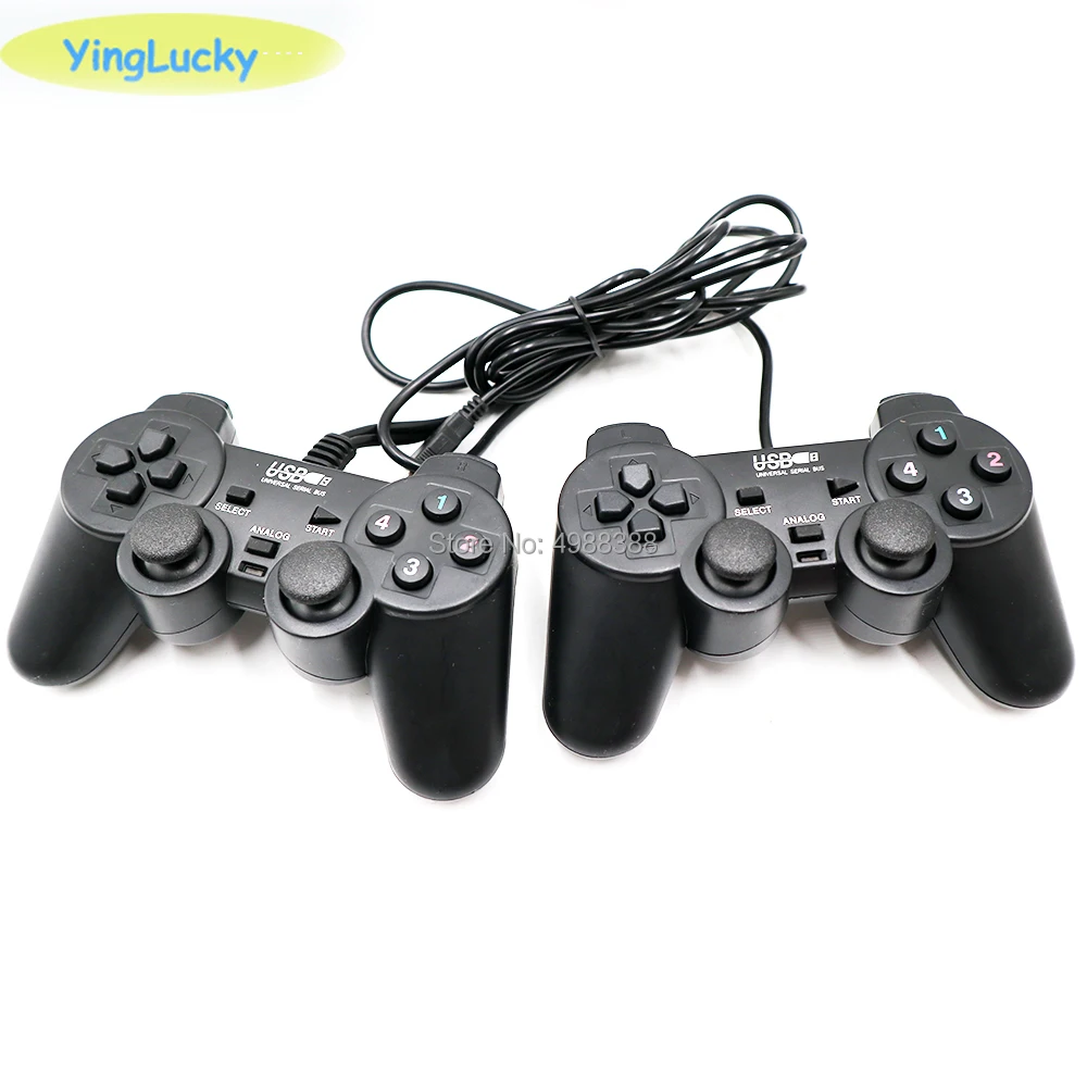 Аркадная ручка кабель negro 1 8 M mando a distantcia de doble impacto геймпад для PlayStation 2 PS2 K5 |