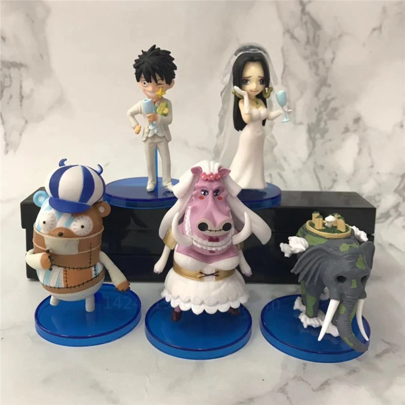 One Piece Q Version Monkey D Luffy Marry Boa Hancock Portgas D Ace Gol D Roger Pvc Action Collectible Model Statue Toy G704 Action Figures Aliexpress