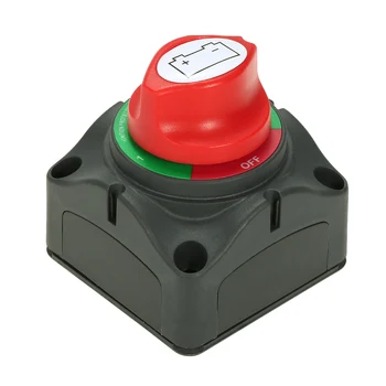 

Hot New Universal 12V/24V Battery Isolator Master Cutoff Cut Off Power Kill Switch Waterproof Cover for Isolator Marine Car Boat