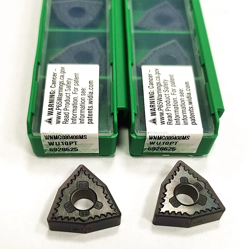 WIDIA WNMG080404MS WNMG080408MS WU10PT Carbide Inserts WNMG431 WNMG432 Turning Insert Turning Carbide Inserts