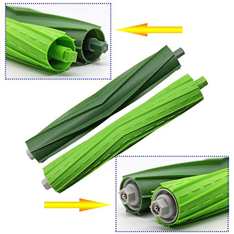 

Replacement Roll&side Brush Filter For IRobot Roomba I7 E5 E6 Series Cleaning Brush Side Brushes Roll For IRobot Roomba I7 E5 E6