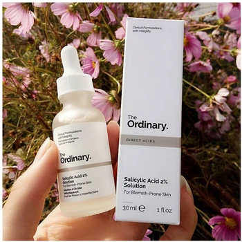 

The Ordinary Salicylic Acid 2% Solution Removes Acne Face serum Shrinks Pore Moisturizing Essence Fade Spot Brighten Skin Care