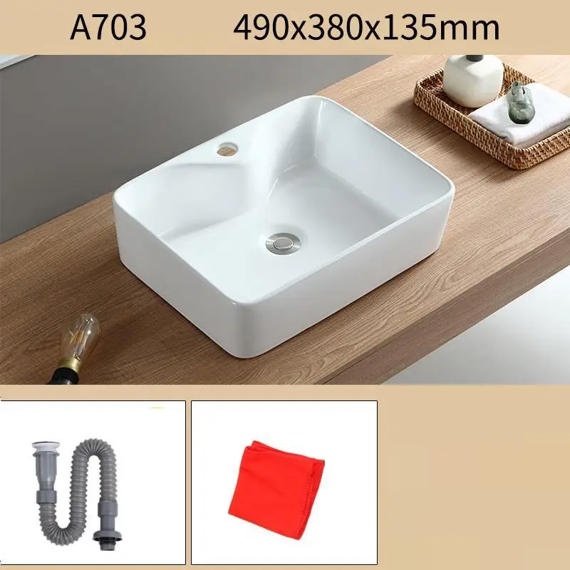 Bagno умывальник собре Encimera Bassin Para Salle De Bain Evier Waschbecken Lavatorio Wasbak Куба кран для раковины, кран для раковины, пию Banheiro умывальник - Цвет: Version H