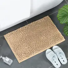 Пушистые коврики, противоскользящий ворсистый ковер для столовой, гостиной, детской спальни, украшение, микрофибра, шениль, напольный коврик, моющийся