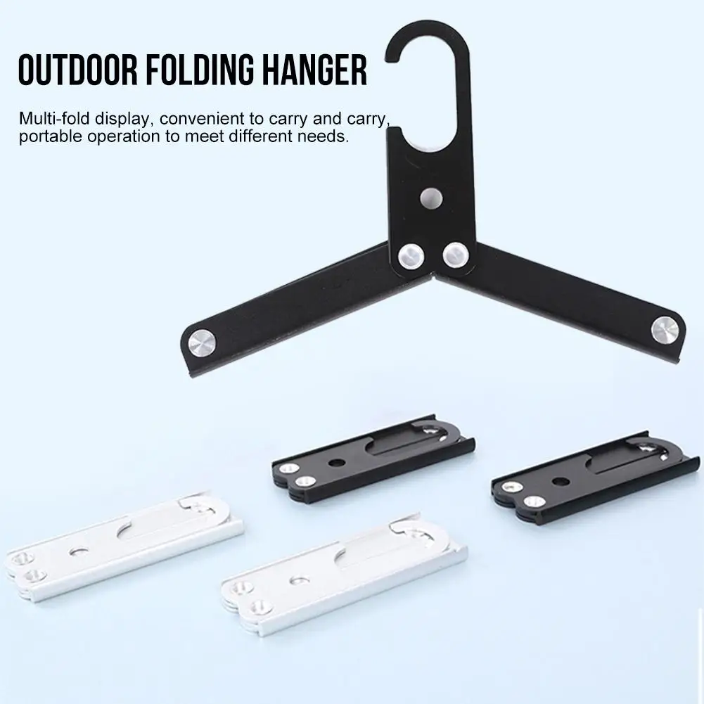 Mini Travel Keeping Folding Hanger Stylish Clothing Coat Hanger Magic Portable Folding Drying Rack for Travel Wholesale