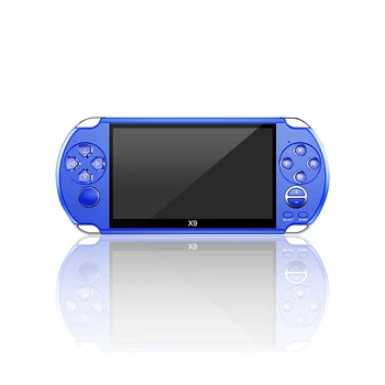 

X9 Handheld Video Game Console 5.1 Inch Screen Consoles Support TV Output with MP3 Movie Camera Support for GBA MD Arcade Games