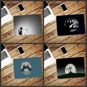 

Mairuige Anime Style Mouse Pad Black and White Cat Mouse Pad Computer Keyboard Pad Home Computer Desk Mat Cursor Pad