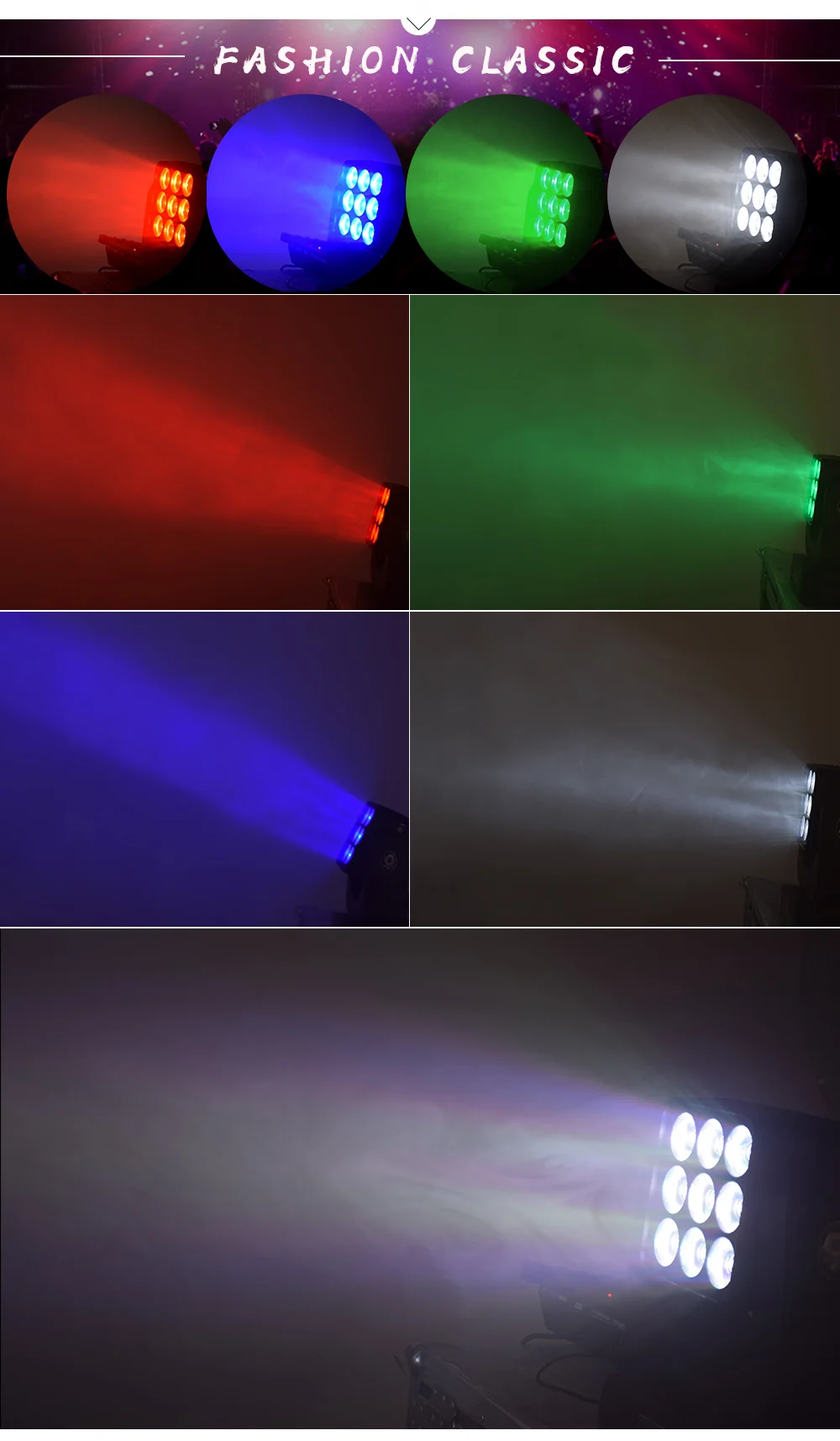 Матричный моющий эффект, движущаяся головка 9x12 Вт, led RGBW 4в1 с dmx управлением для дискотеки, вечерние светильники