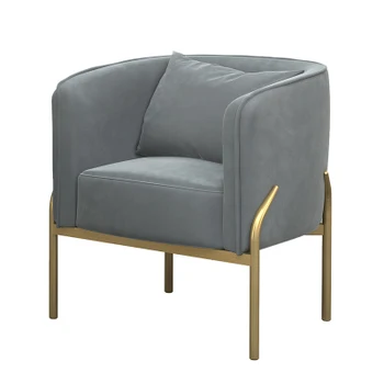 

Nordic single sofa chair sales office reception negotiation table and chair combination business light luxury cafe leisure chair