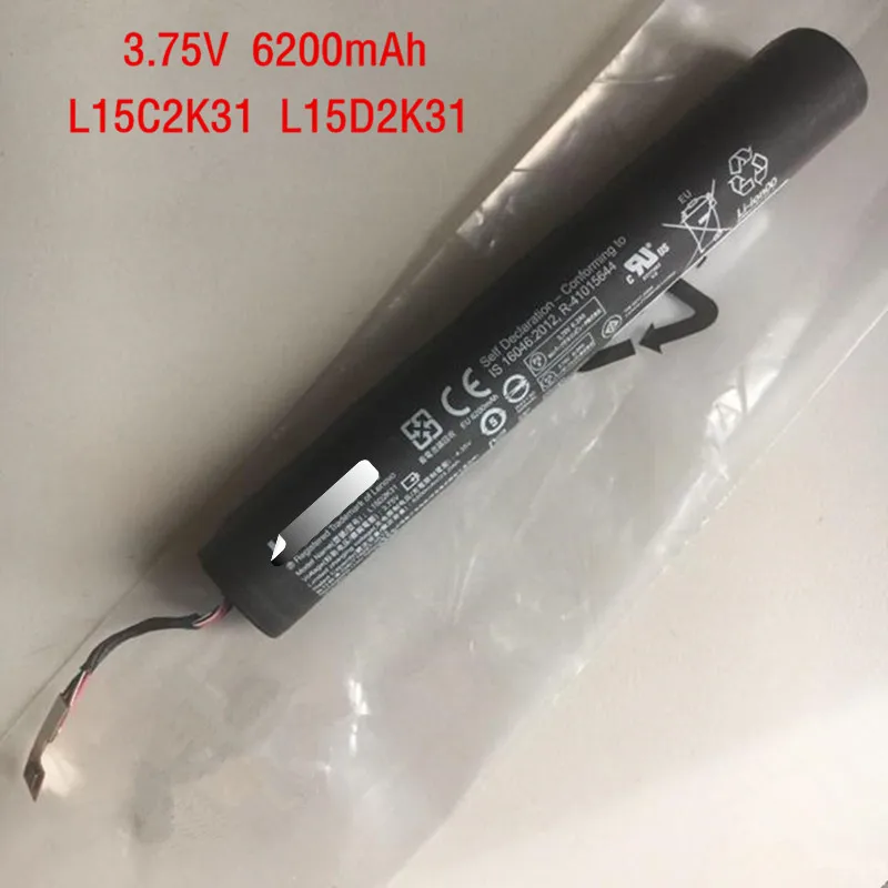 3,75 V 6200mAh настоящий аккумулятор L15D2K31 L15C2K31 для lenovo Yoga Tablet 3YT3-850F YT3-850M