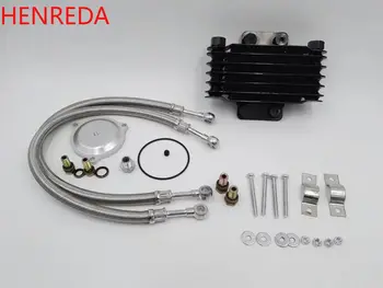 

GN250 motorcycle spare parts engine oil cooling for Suzuki GN250 DR250 TU250 GZ250 engine oil cooling 250cc cooler