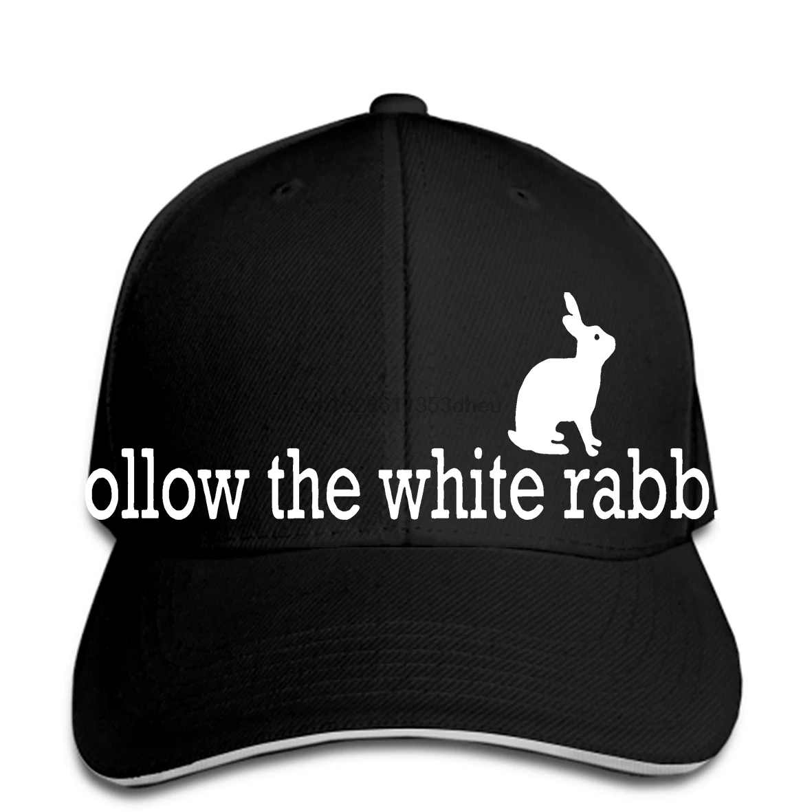 Мужская бейсбольная Кепка The Matrix Follow the White Rabbit, бейсболка, забавная бейсболка, новинка, бейсбольная кепка wo, Мужская кепка, остроконечная