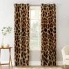 Leopard Print Curtains for Windows Drapes Blinds Modern Custom Printing Curtain For Living Room Bedroom Home Decor 2