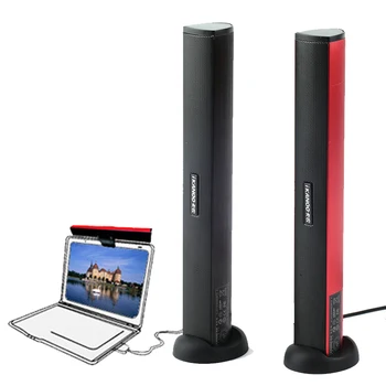 USB Laptop Speaker Portable/Computer Audio Mini Soundbar Subwoofer Bar Stick Music Player to PC Hot Sale Ikanoo Brand 1