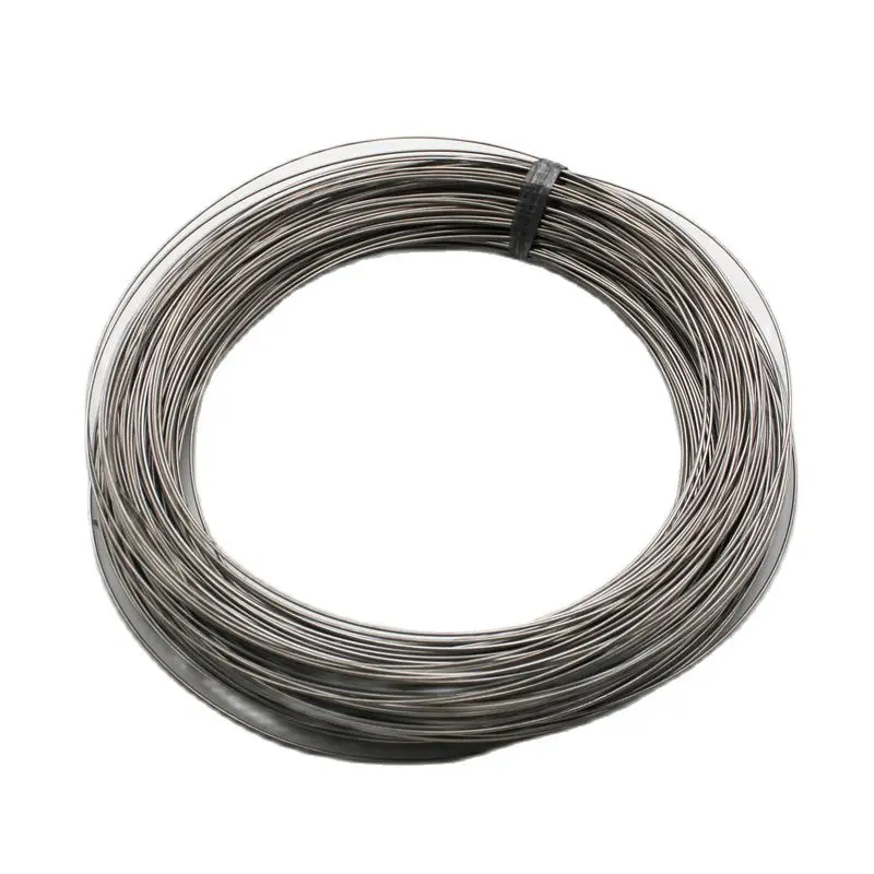 Pure Titanium Rod/Wire 99.99% Ti Grade 1 TA1 Diameter 0.05mm to 8mm