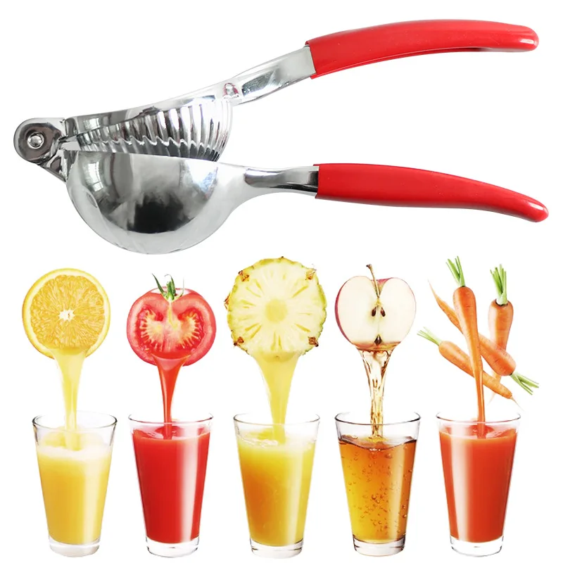 

Zinc Alloy Manual Juicer Squeezers Multifunction Lemon Pomegranate Fruit Juicer Squeezers Baby Food Tool Bar Kitchen Accessories