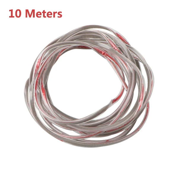 2.5M/5M/10M U Type Universal Car Door Edge Guards Trim Styling Moulding Protection strip Scratch Protector For Car Vehicle Transparent 10 M