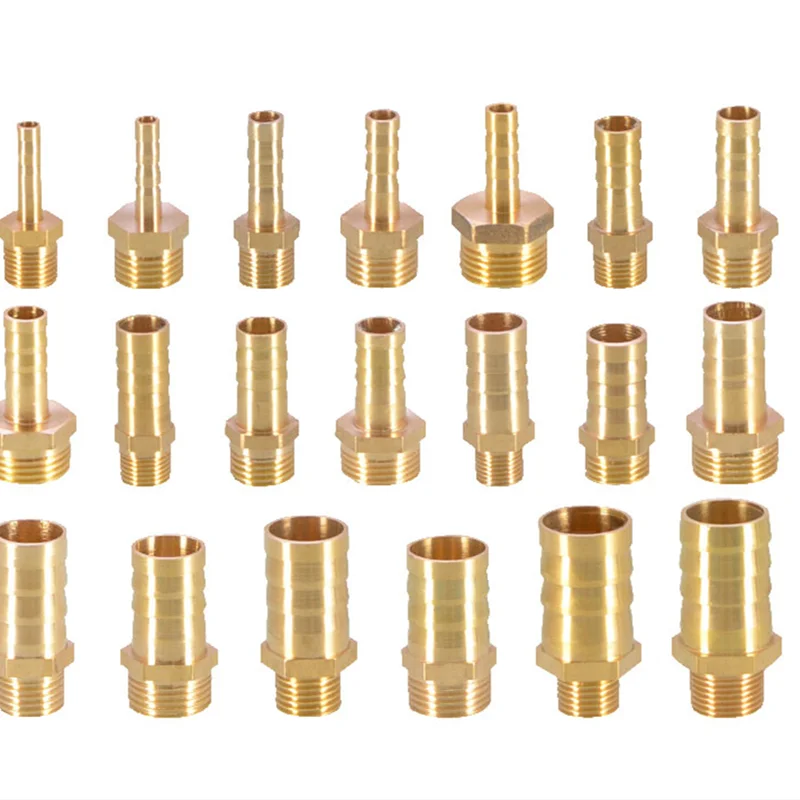Pipe Fitting Water Pipe Fitting Hose Pipe Fitting Brass Pipe Fitting 6mm-25mm 1/8"-1" BSP Male Connector