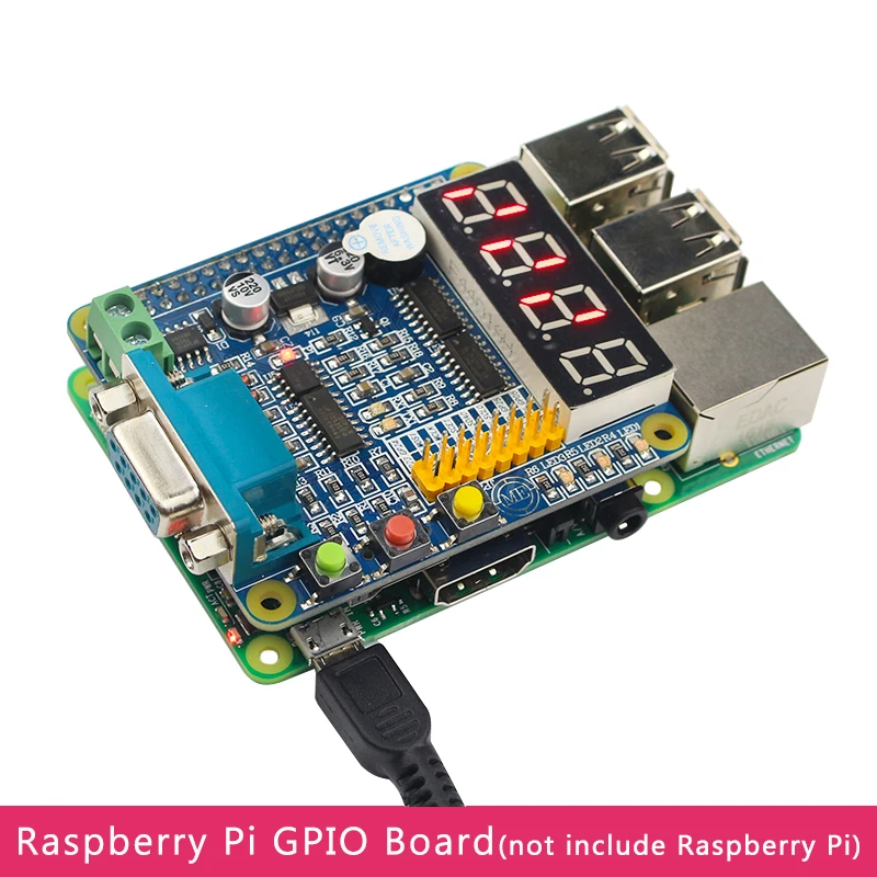 Плата расширения Raspberry Pi светодиодный модуль для 485 232 UART Keys многофункциональная