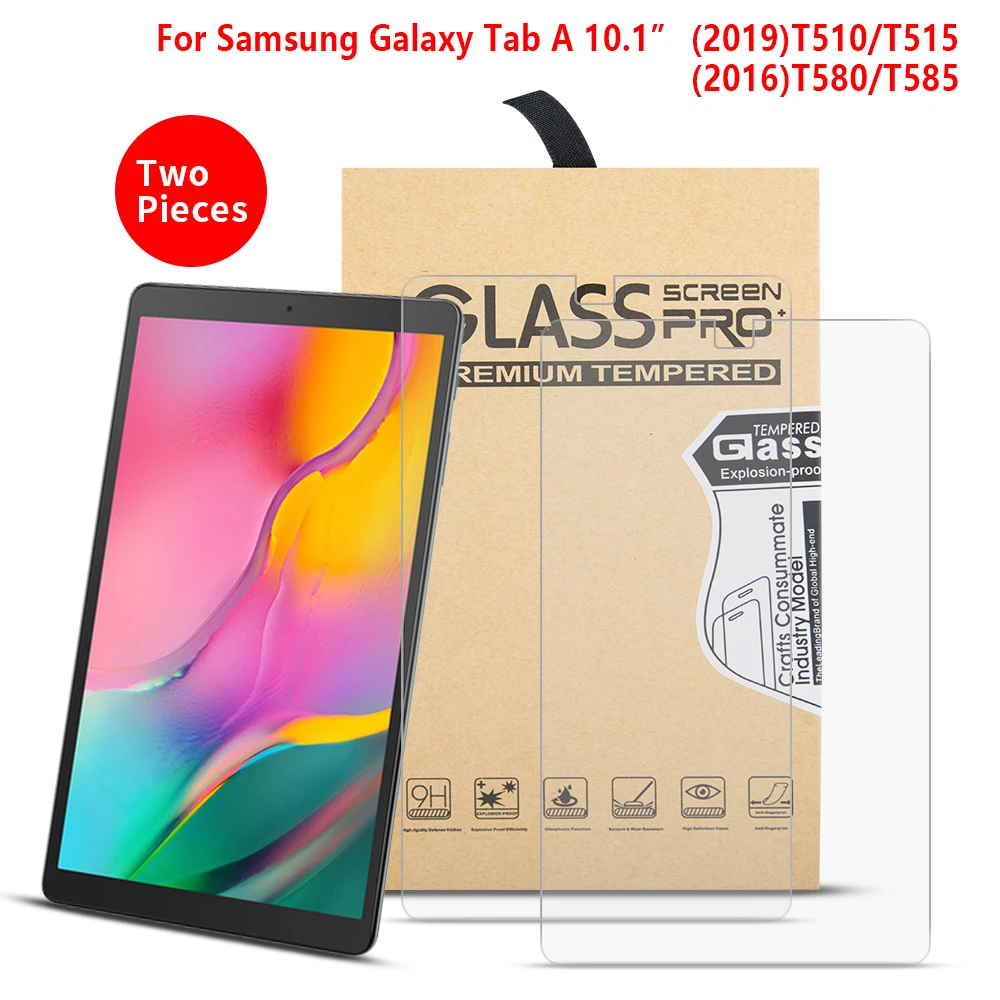 

Tempered Glass Screen Protector for Samsung Galaxy Tab A 10.1 2016 T580 T585 Film for Samsung Galaxy Tab A10.1 2019 SM-T510/T515
