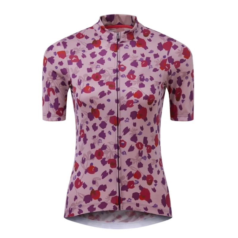 Woman Cycling Jersey Summer Short Sleeve Breathable Road Bike Shirt Quick Dry MTB Bicycle Maillot Ciclismo