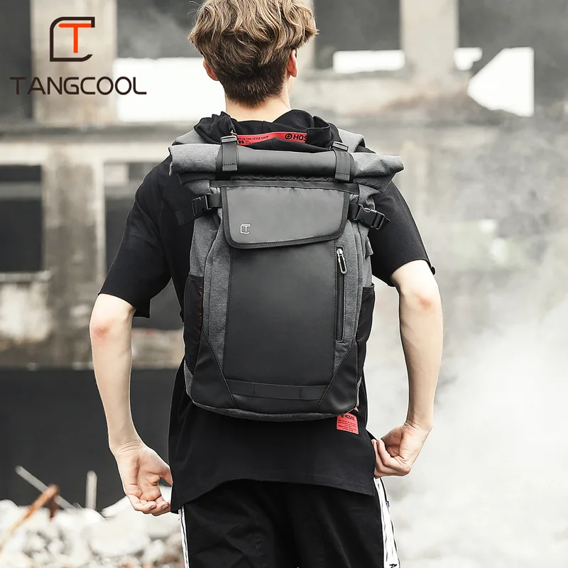 

2019 tangcool Waterproof Outdoor Sports School Bag Light Korean-style Fashion Backpack Trend Large-Volume Backpack