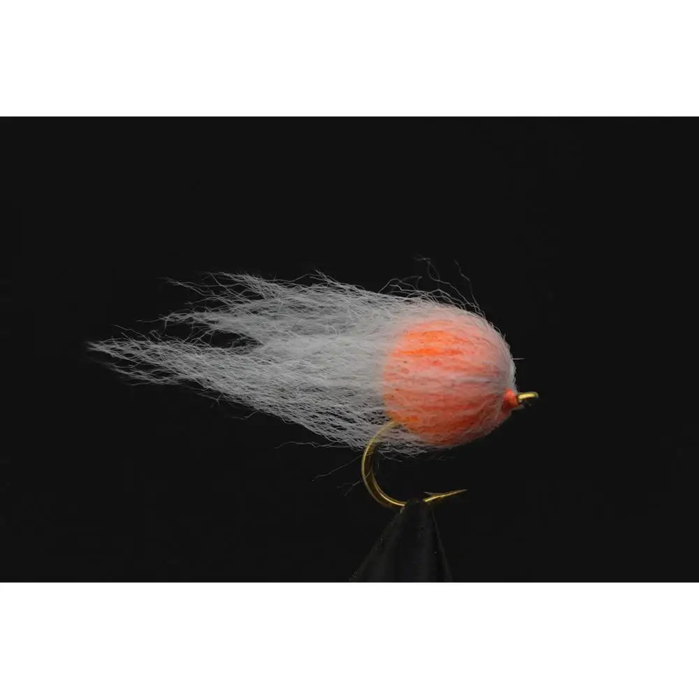 Tigofly 30 шт./партия 3 цвета Nuke Egg Fly Glo ошибка рыболовные крючки мухи приманки РАЗМЕР 8
