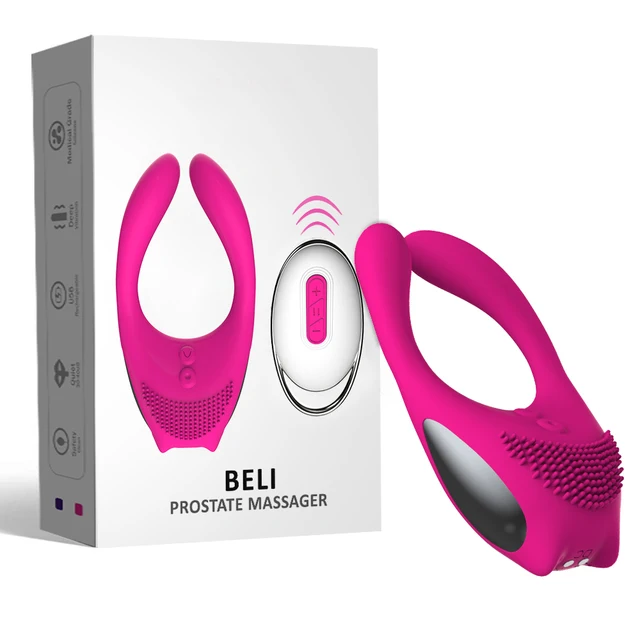 12 Modes Remote Control Vibrating Penis Ring