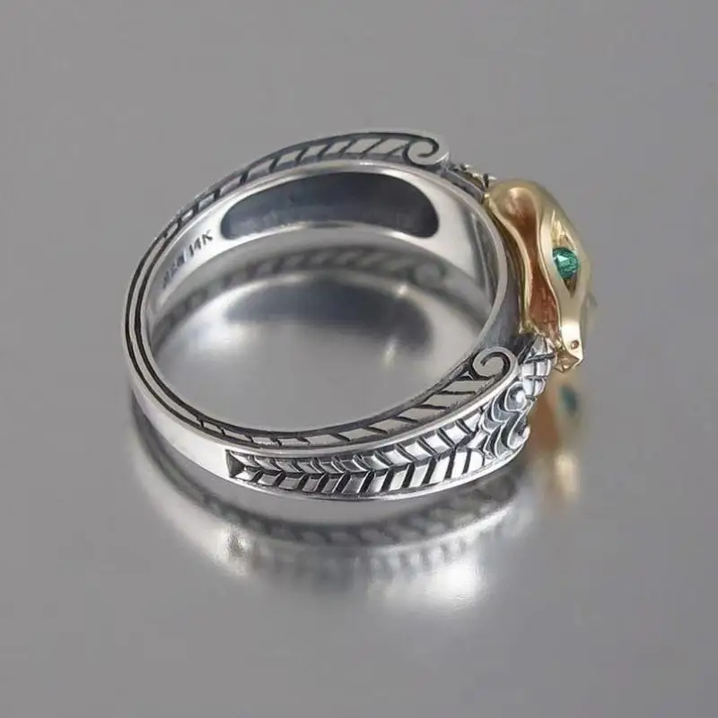 Snake Shaped Metal Gift Ring - Image 4