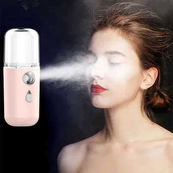 

2 PC Mini USB Sprayer Body Nebulizer Facial Spray Misty Moisturizing Skin Care Beauty Instruments Air Humidifier Face Steamer