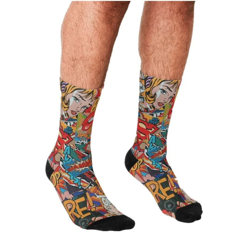 Calcetines Hombre Divertidos - Hámster Personalizados Originales Dibujos  Estampados Graciosos Frikis Colores Arte Animales Crossfit Algodon  Calcetines