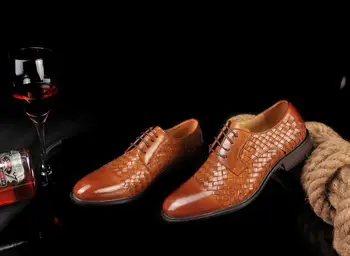 

Zapatos De Hombre Men's Shoes Genuine Leather Korean Style Pointed Toe Fashion Shoes Loafers Full Grain Leather Cow Leather