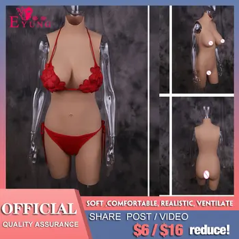 

Eyung No Oil G cup Female Silicone Bodysuit Crossdresser From Male to Female Transsexual Cosply Fake Silicone Breast Form