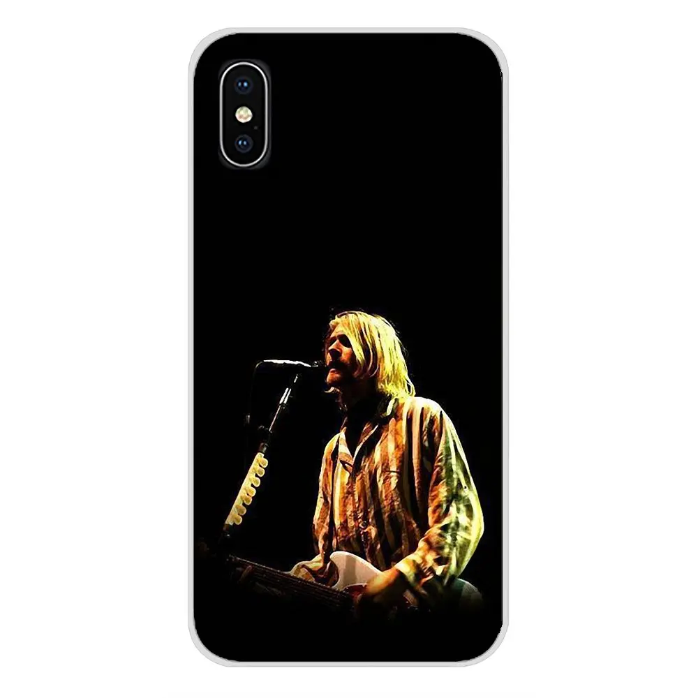 Для Xiao mi 4 mi 5 mi 5s mi 6 mi A1 A2 5X6X8 9 Lite SE Pro mi Max Mix 2 3 2S аксессуары оболочки чехлы Nirvana Kurt Cobain Мода