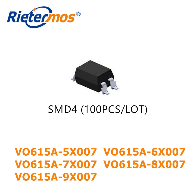100PCS SMD4 VO615A-5X007 VO615A-6X007 VO615A-7X007 VO615A-8X007 VO615A-9X007 SOP4 | Электроника