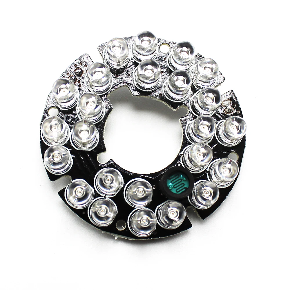 24 светодиодный s 5 мм 850nm инфракрасный AHD ip-камера IR 90 градусов светодиодный светильник для камеры видеонаблюдения