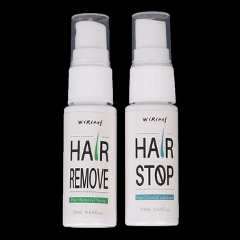 

20ml Powerful Permanent Painless Hair Removal Spray Stop Hair Growth Inhibitor Shrink Pores Skin Smooth Repair Essence