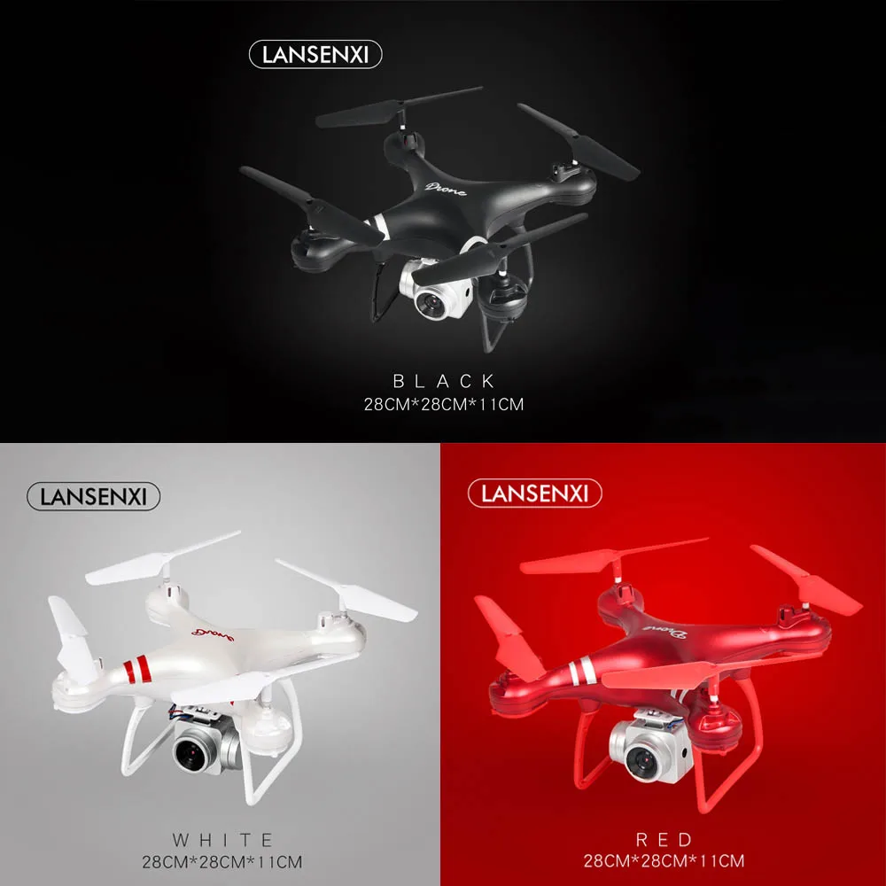 Квадрокоптер с камерой LF608 Радиоуправляемый 2 4 ГГц Wi Fi FPV|Радиоуправляемые