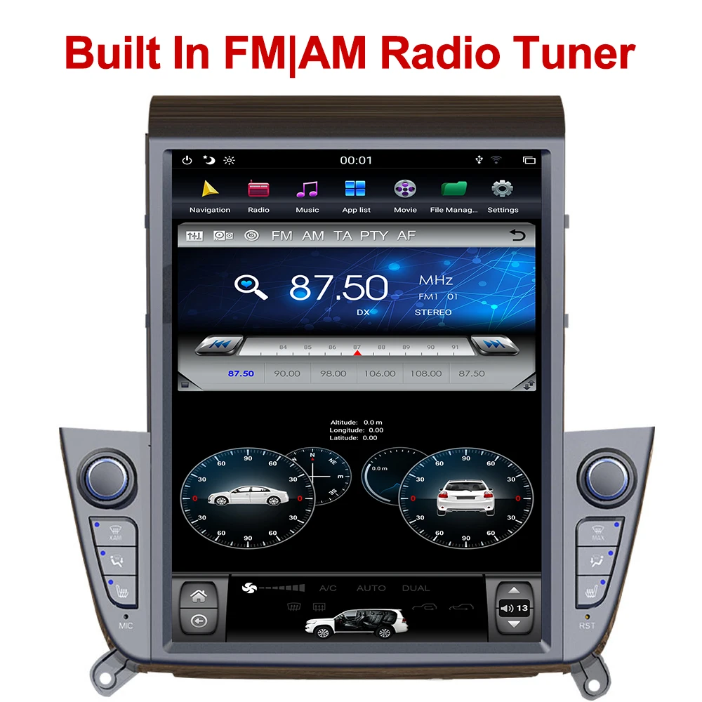 YAZH 12," ips авто радио дисплей для hyundai IX35 с Android 8,1 Восьмиядерный 4 Гб ram Bluetooth 5,0 Carplay DSP SWC