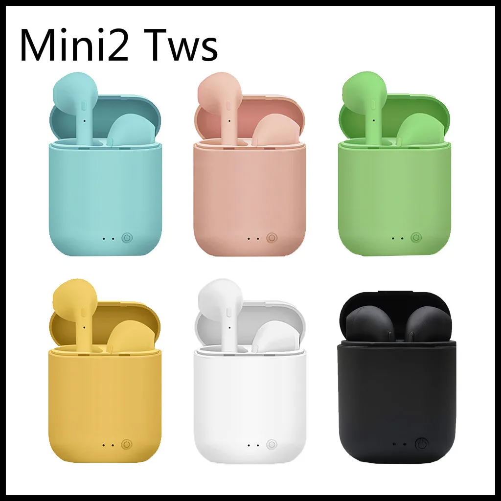

Mini 2 TWS Wireless Earphones Bluetooth 5.0 Headphone Earbuds Sport Headset With Charging Box Mic for iPhone Xiaomi & All Phones