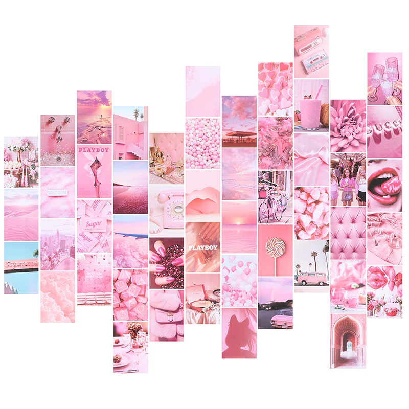 Photo Collage Kit Wall Aesthetic Decor Aesthetic Wall Collage 50pcs