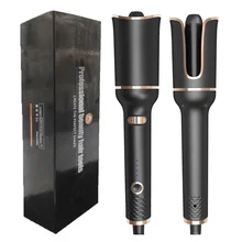 

Hair Curler Iron Spin N Curl Ceramic Ionic Barrel Hair Waver Tongs Wand Styling Tool Rotating Hair Curling Iron Wand